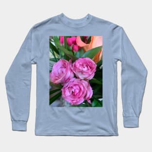 Pink roses Long Sleeve T-Shirt